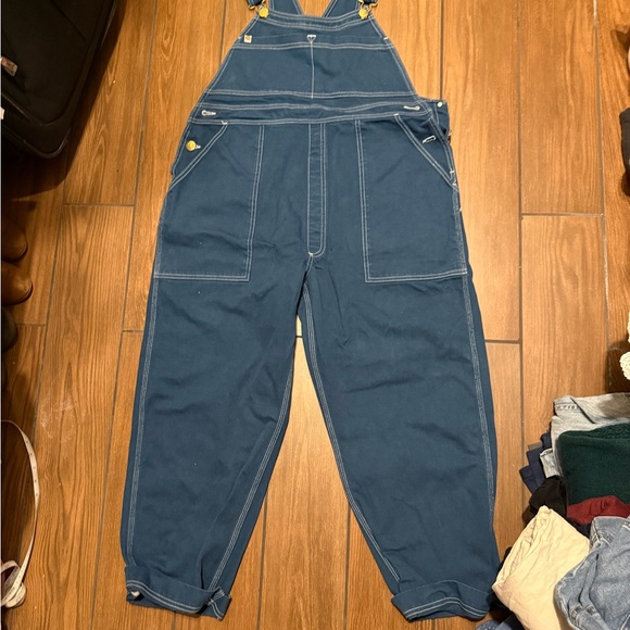 Big Bud Press Dark Blue Overalls - Picture 1 of 4